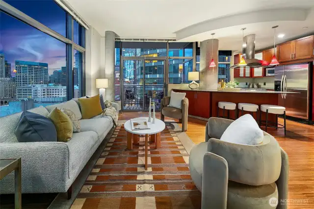 Built in 2005, this concrete and steel building offers the best in understated elegance.