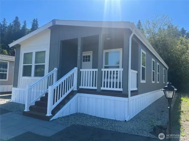 BRAND NEW 3 bedroom home in a 55+ community.