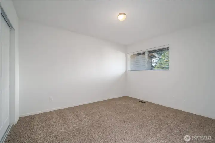 The second of the two additional bedrooms.