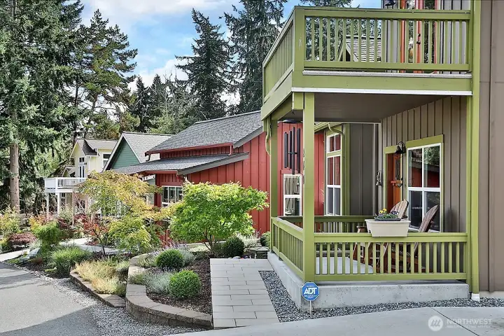 Low maintenance yard and house.