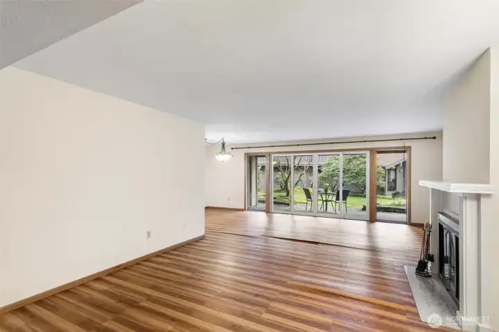 Seller offering flooring credit at closing of $15k.