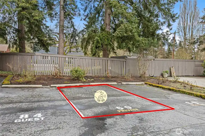 Second, deeded parking spot. Also plenty of guest parking here in this part of the complex!