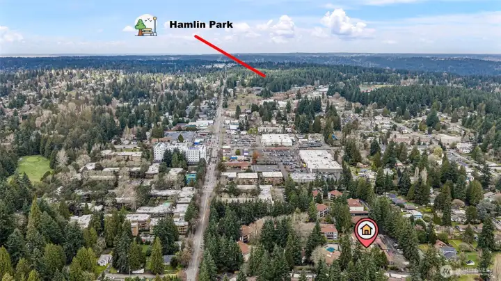 Several great parks nearby!