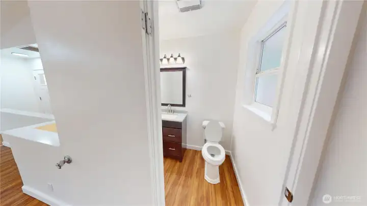half bath on main floor