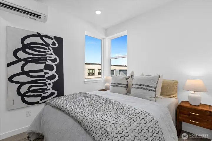 Photos of similar unit to showcase floor plan and quality.