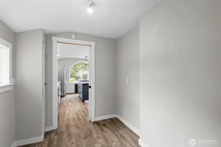 View from Pantry to Kitchen