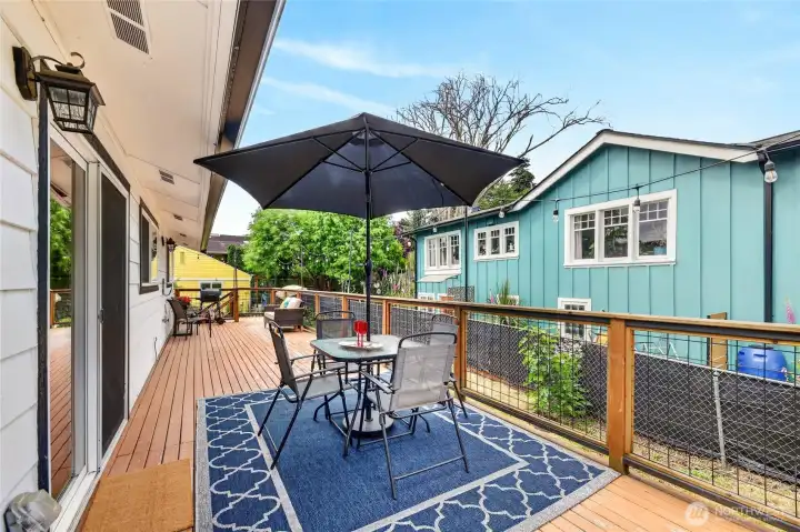 Spacious Deck for Outdoor Living Spacious Deck for Outdoor Living