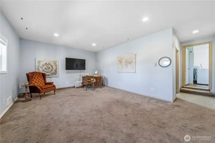 Bonus Room in Converted Garage