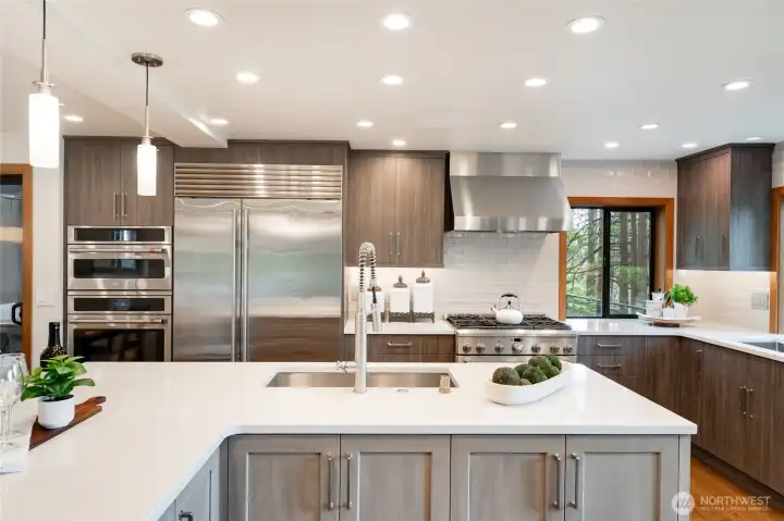 You'll love these top-of-the-line appliances, quartz countertops, and all of the storage. Dreamy! You'll love these top-of-the-line appliances, quartz countertops, and all of the storage. Dreamy!