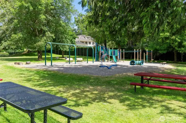The playground is right at the beach. A perfect place to spend the summer. The playground is right at the beach. A perfect place to spend the summer.
