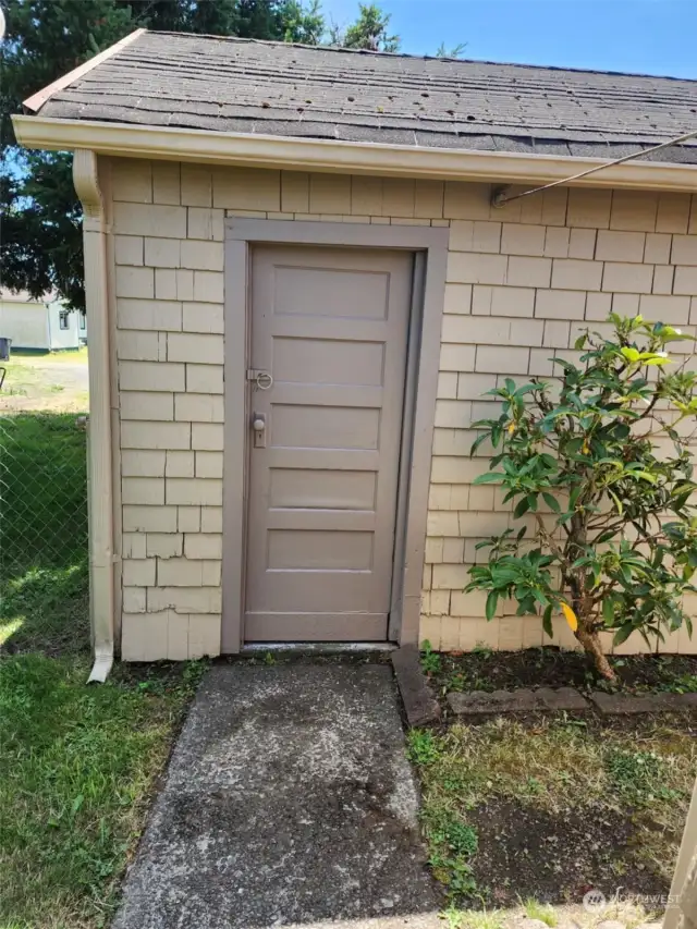 garage man door