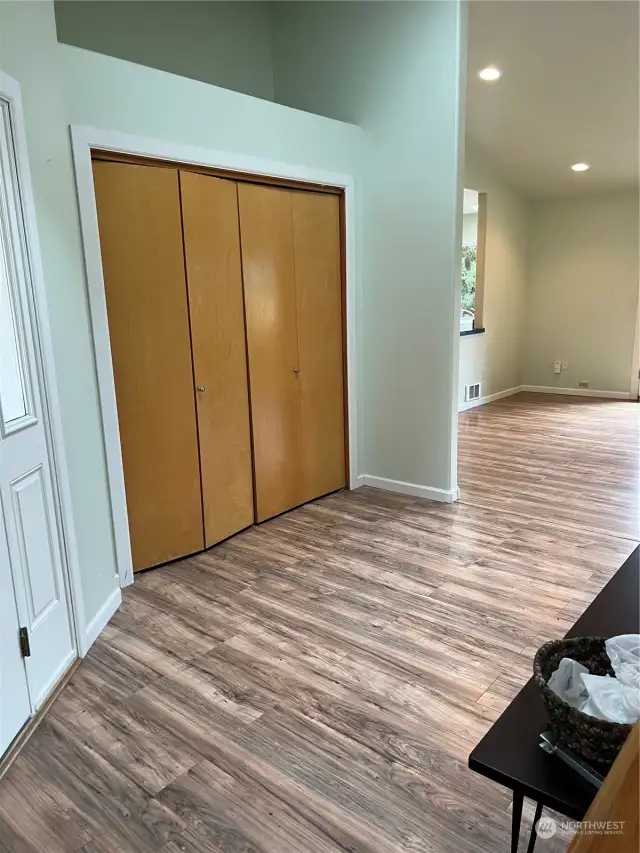 Entry closet