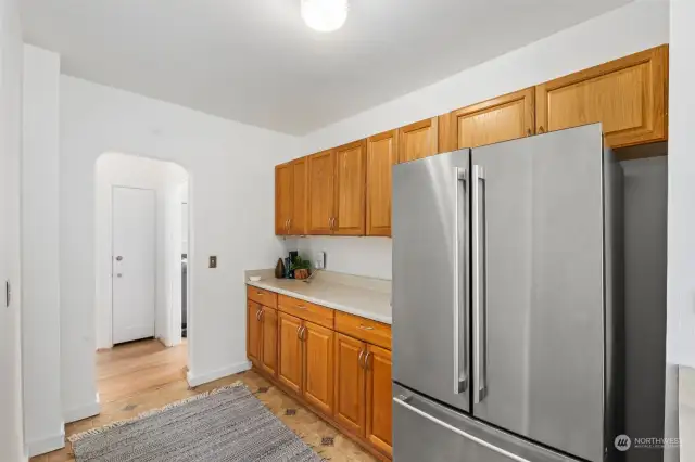 The BONUS part of the kitchen…storage, extra appliances, plenty of room!