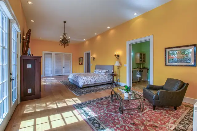 Expansive Primary Bedroom
