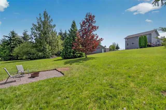 Back Yard /Shop/FirePit