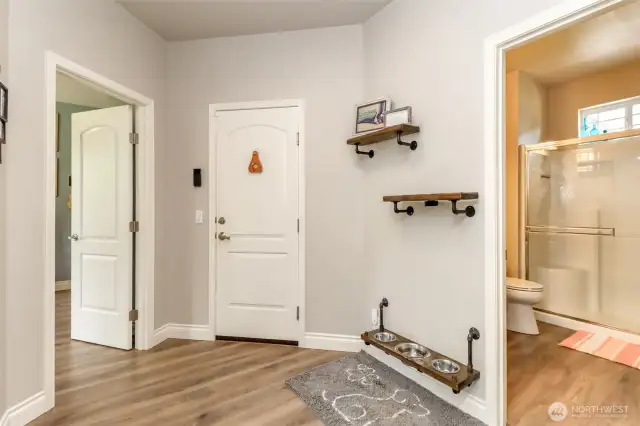 unique room entryway instead of a normal hallway