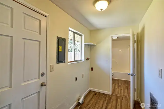 Large laundry room