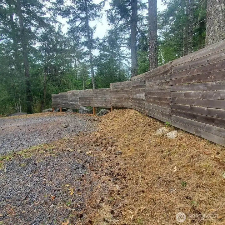 Privacy fence.