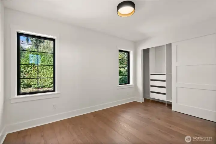 2 of 3 bedrooms on this level.