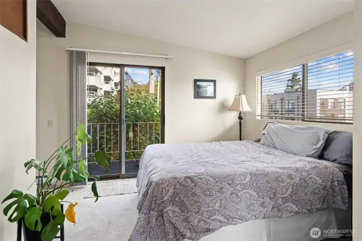 Nice sized 2nd bedroom on top floor