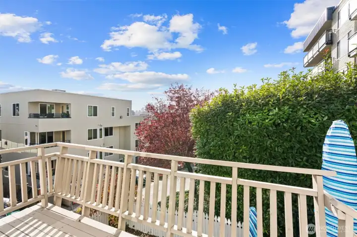 Deck off main kitchen