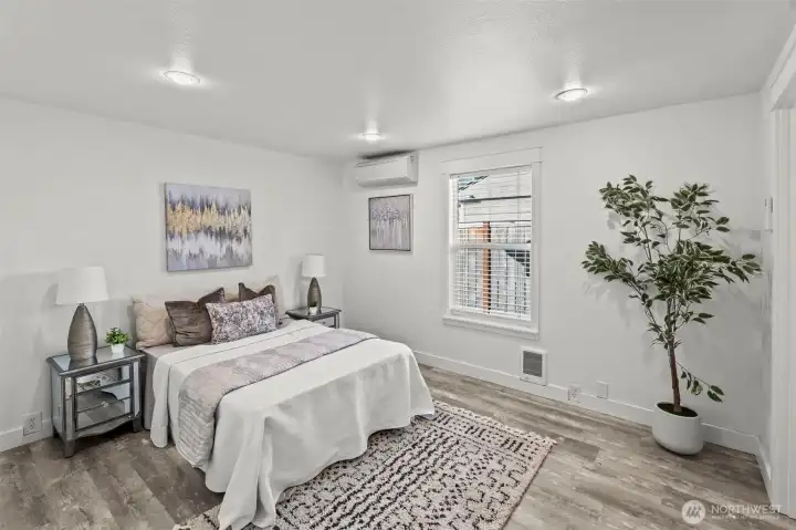 Primary suite with private bath