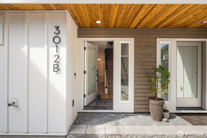 Spacious Townhome.  Move-in Ready includes designated EV Ready off street parking space.