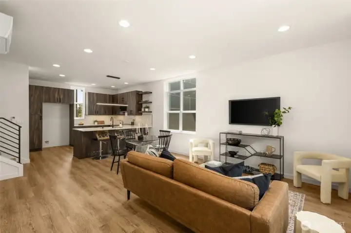 Spacious throughout!