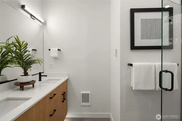 Photos are staged model of similar floorplan. Color scheme and layout will differ.