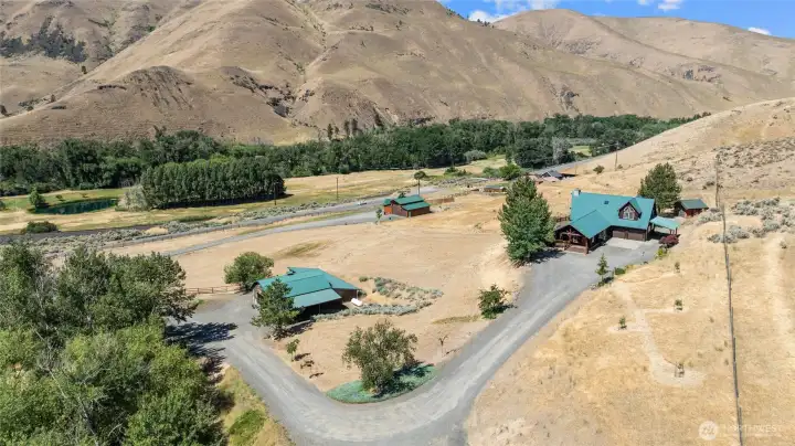 Located just into the canyon ... its a quick trip to town or any of the highways