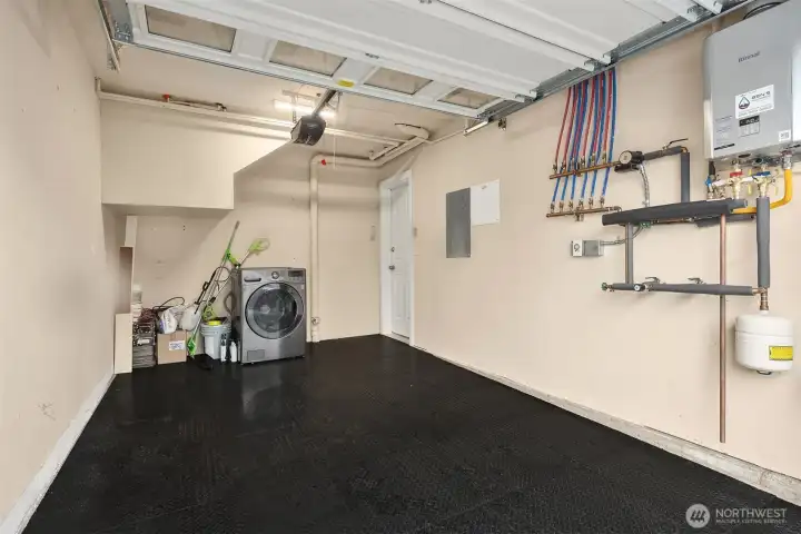 Attached Secure Garage