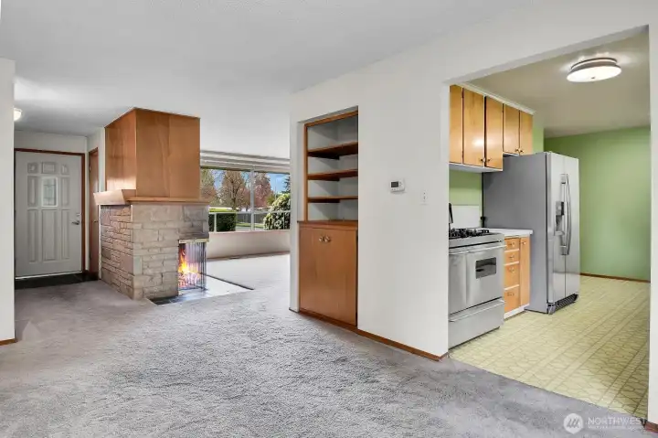 Mid-century style with original details in this solid home.