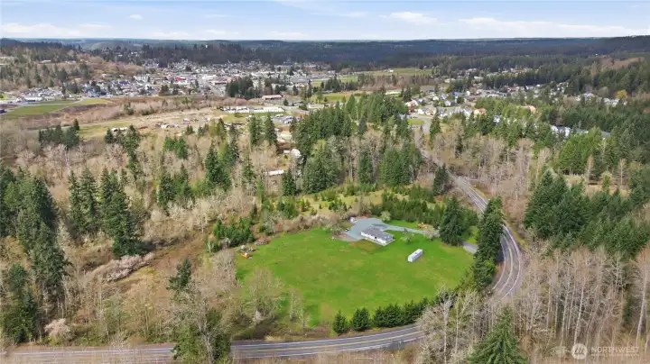 Located right on the outskirts of Town!