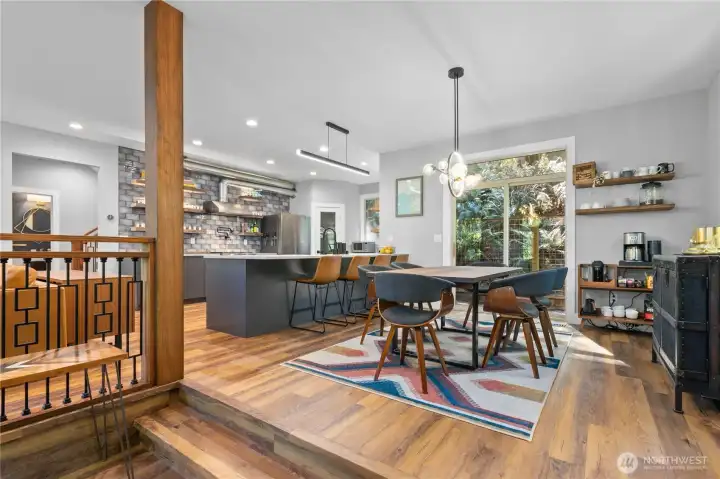 Bright and spacious open concept living.