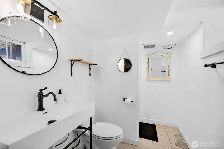 Basement 3/4 Bath Basement 3/4 Bath