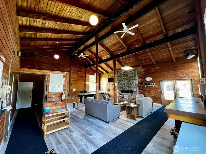 inside clubhouse