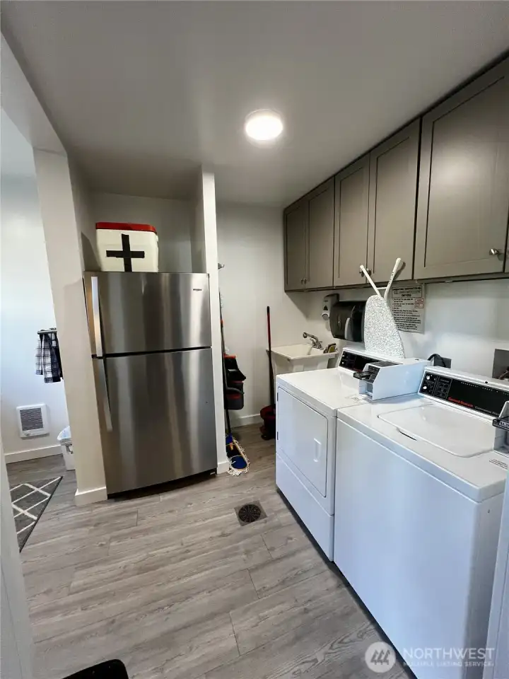 communal washer/dryer