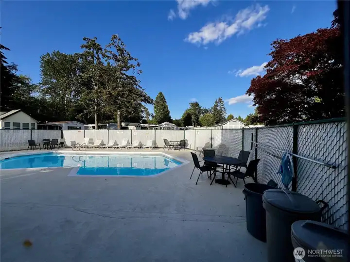 community swimming pool