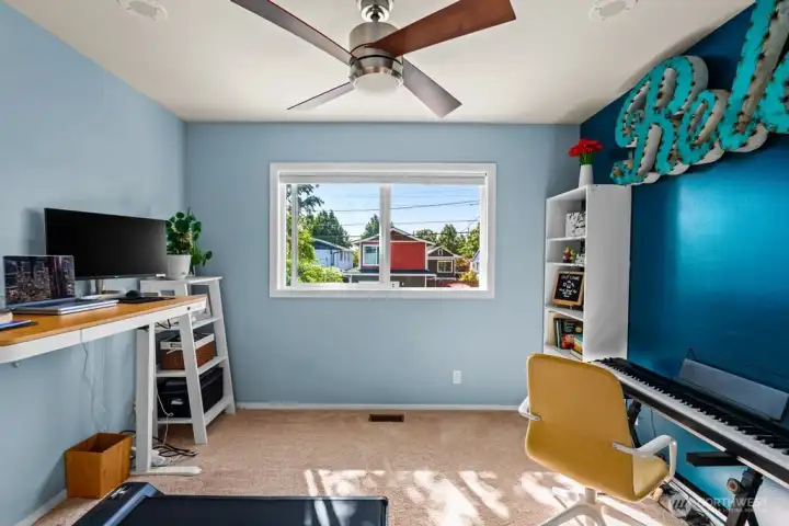 Home office off Kitchen