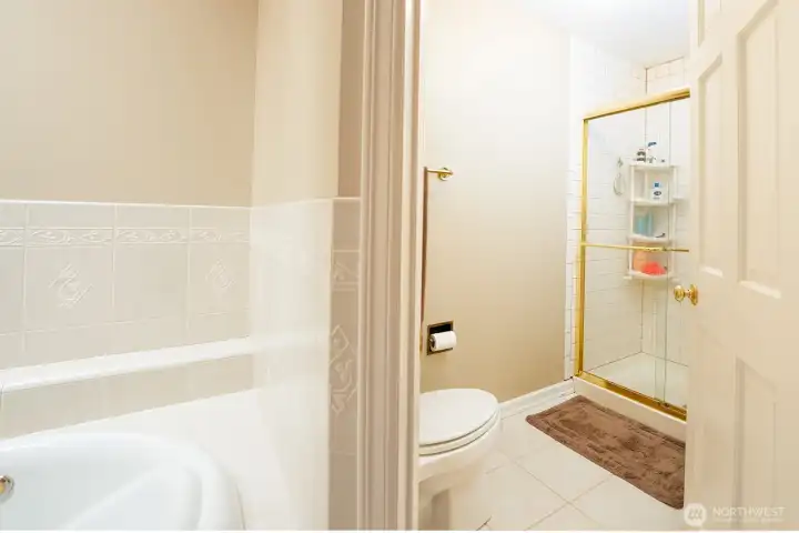Shower in Primary Suite Bathroom Shower in Primary Suite Bathroom