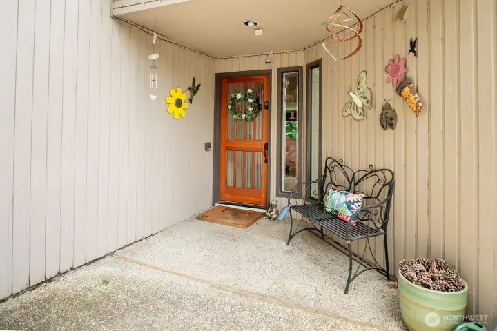 Covered Entryway Covered Entryway