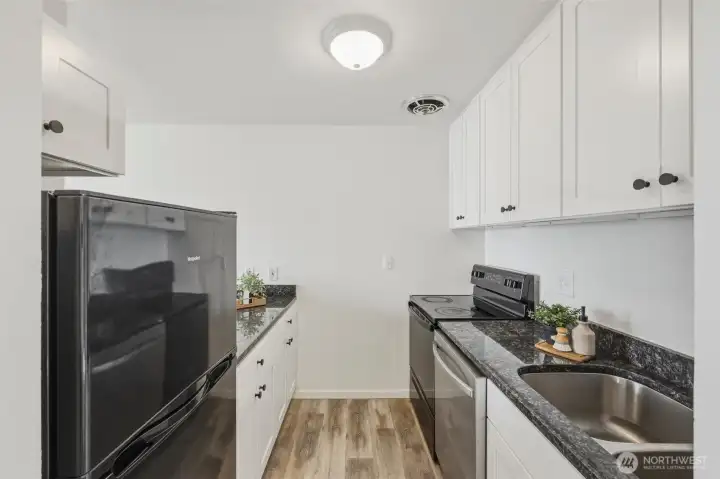 Kitchen has new LVP flooring Kitchen has new LVP flooring