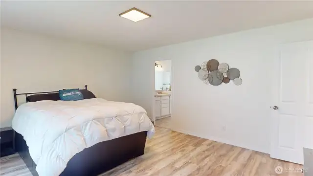 Primary bedroom with ensuite