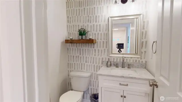 Downstairs half-bath