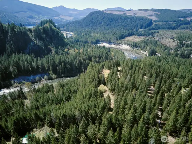 Aerial View of Acreage