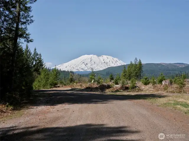 Mountain View from Road
