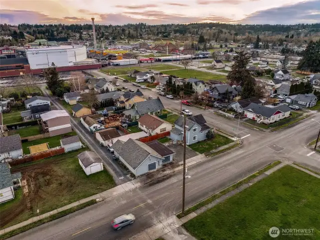 Aerial View Showcasing Full Property Layout