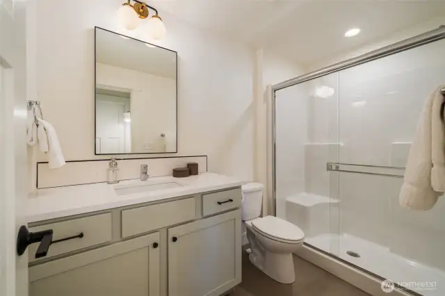 Basement full bath