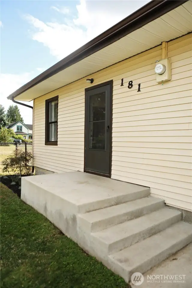 front step
