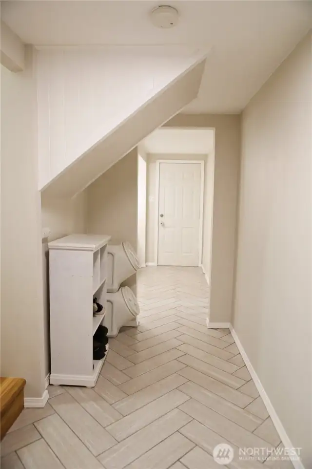 lower hallway